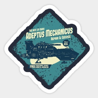 Thunderhawk - Adeptus Mechanicus Sticker